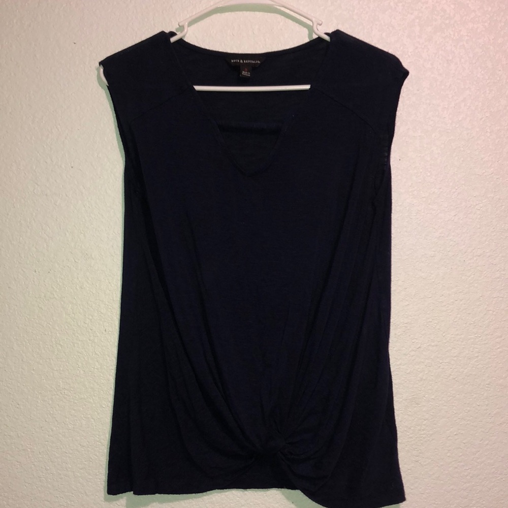 Dark Blue Dress Shirt